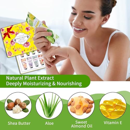 10-Pack Hand Cream Set - Natural Fragrance Travel Size - Image 4