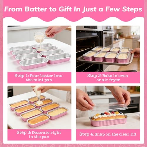 NPLUX 50-Pack Mini Cake Pans – 15% Off Today - Image 5