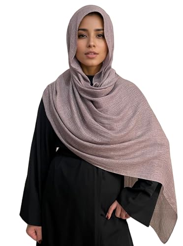 50% Off Lightweight Cotton Linen Feel Scarf for Women