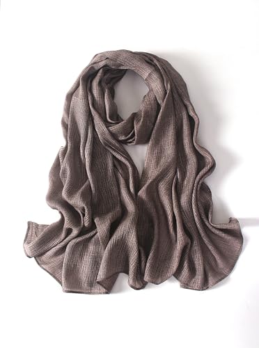 50% Off Lightweight Cotton Linen Feel Scarf for Women - Image 2