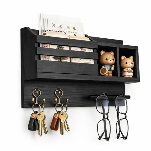 38% Off Wooden Key & Mail Holder for Entryway - Image 1