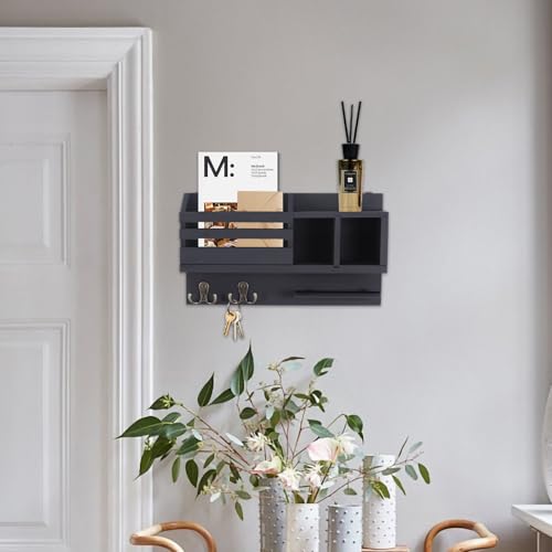 38% Off Wooden Key & Mail Holder for Entryway - Image 6