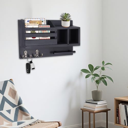 38% Off Wooden Key & Mail Holder for Entryway - Image 7