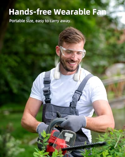 50% Off Koonie Rechargeable Neck Fan with 5 Speeds - Image 5