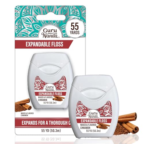 27% Off GuruNanda Expandable Dental Floss - Cinnamon - Image 1