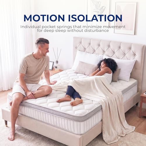 33% Off Neo Sleep 12" Queen Hybrid Mattress - Image 6