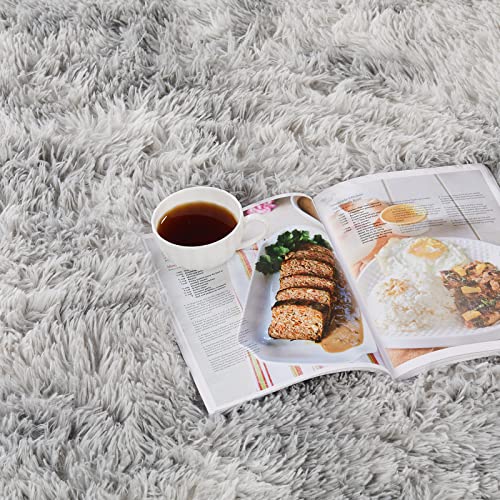 19% Off YOBATH Fluffy Shag Area Rug 5x7 - Image 4