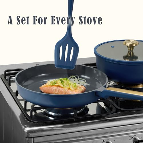 65% Off CAROTE 16-Piece Ceramic Nonstick Cookware Set - Image 6