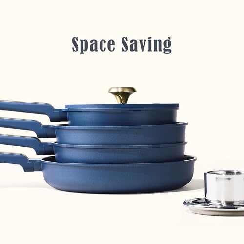 65% Off CAROTE 16-Piece Ceramic Nonstick Cookware Set - Image 7