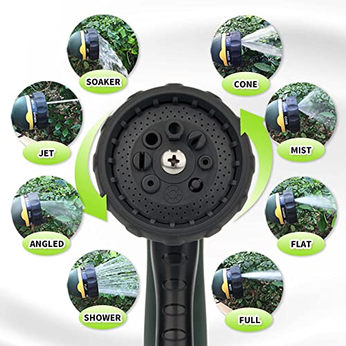 25FT Stainless Steel Garden Hose with 8-Pattern Nozzle - $32.98 - Image 5