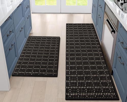 47% Off eqivei Kitchen Rugs Non Skid Washable Set of 2 - Image 1