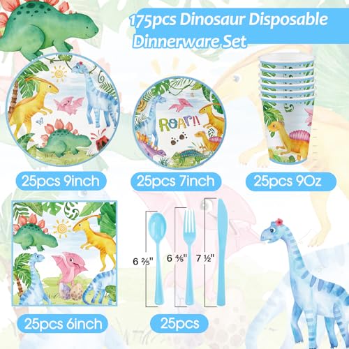 45% Off Dinosaur Birthday Party Supplies Set for Kids - Image 3