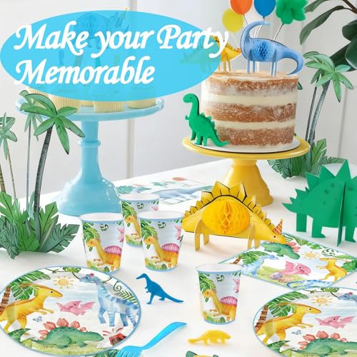 45% Off Dinosaur Birthday Party Supplies Set for Kids - Image 6