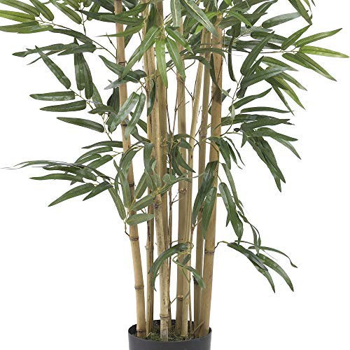 58% Off Nearly Natural 3ft Bamboo Silk Tree - Image 4