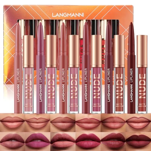 10% Off Jolilab 12-Piece Matte Lip Liner & Lipstick Set