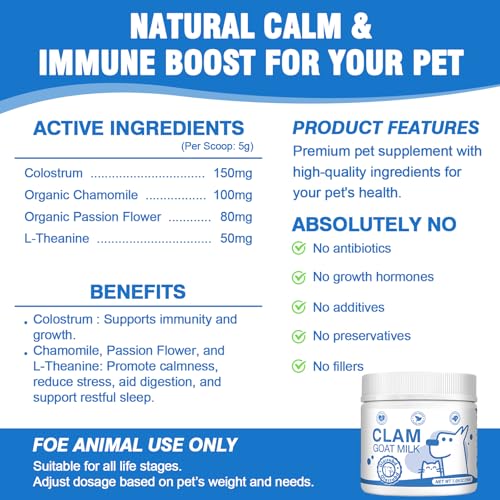 10% Off Calming Goat Milk Powder for Pets - Image 5