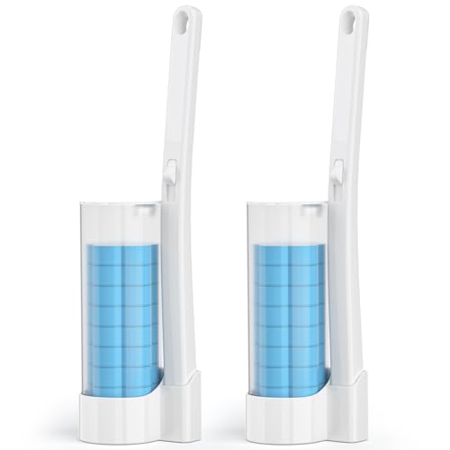 23% Off TUUAQ Disposable Toilet Brush 2-Pack with Refills