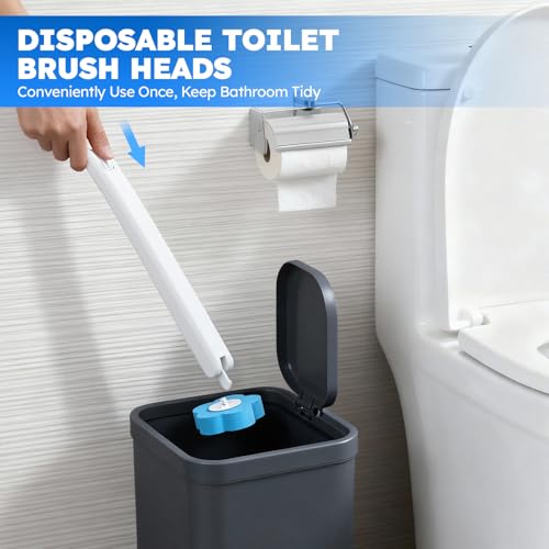 23% Off TUUAQ Disposable Toilet Brush 2-Pack with Refills - Image 6
