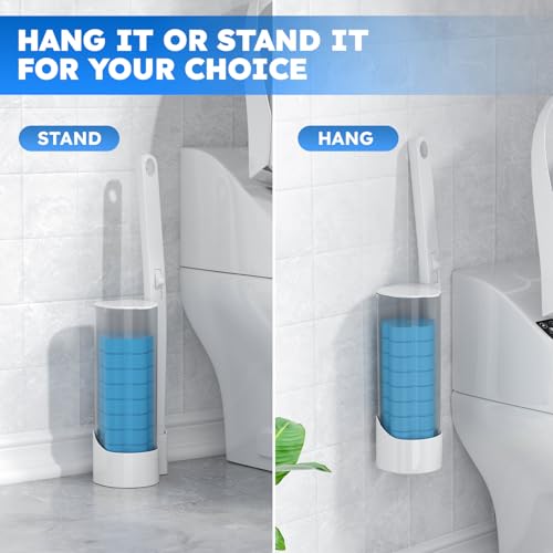23% Off TUUAQ Disposable Toilet Brush 2-Pack with Refills - Image 7