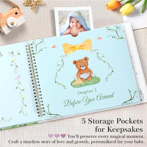 50% Off Baby Memory Keepsake Book for First 5 Years - Image 2