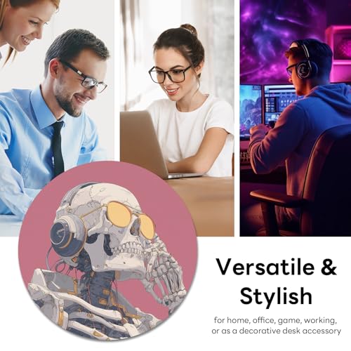 50% Off Skull Mouse Pad 8x8 – Urban Street Style Deal - Image 5