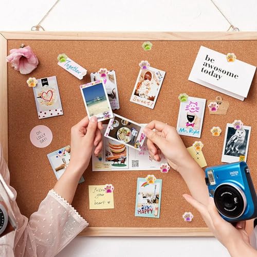 50% Off Glow Cat Paw Push Pins - Perfect for Corkboards - Image 5