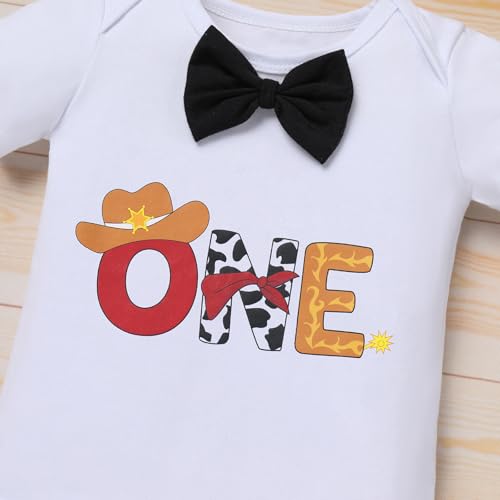 50% Off IBTOM CASTLE Baby Boy Cowboy Outfit Set - Image 4