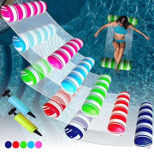 5 Pack Inflatable Pool Floats - Great Summer Fun - Image 1
