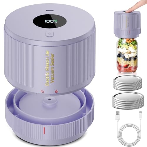 LOVE MOMENT Electric Mason Jar Vacuum Sealer Kit