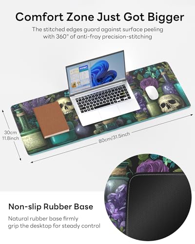 50% Off Skull Mouse Pad Large Desk Mat - Image 4
