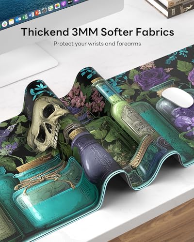 50% Off Skull Mouse Pad Large Desk Mat - Image 7