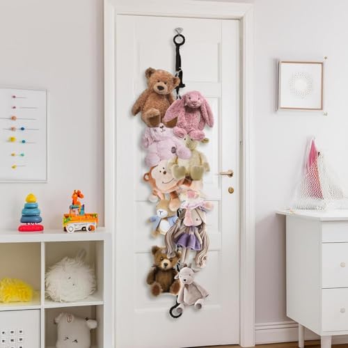 56% Off Munzong Stuffed Animal Storage with 40 Clips - Image 5