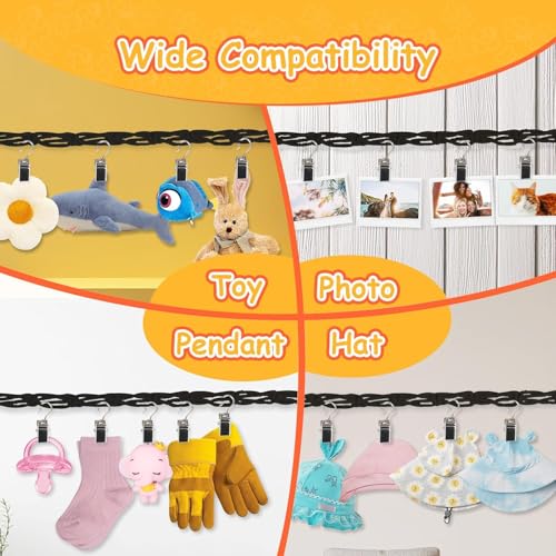 56% Off Munzong Stuffed Animal Storage with 40 Clips - Image 7