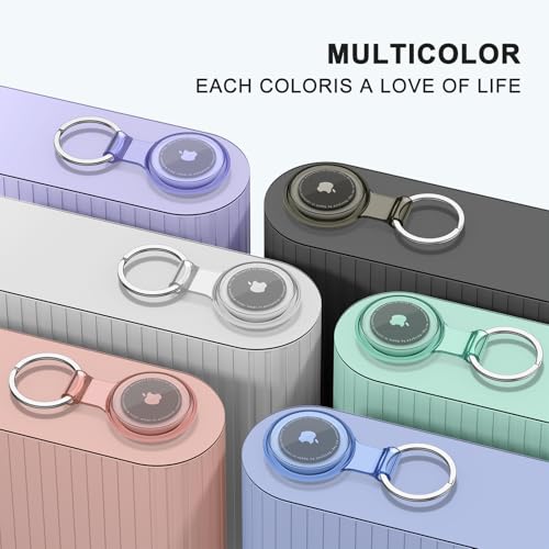 50% Off 4-Pack Waterproof AirTag Holder Cases with Keychain - Image 6