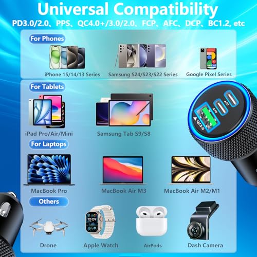 10% Off Rombica 3-Port 67W MFi Car Charger for iPhone - Image 7