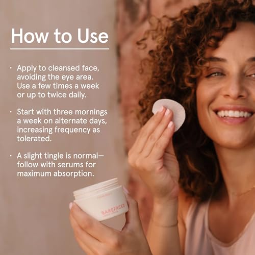 33% Off Barefaced Glow Peel Pads (60 Count) - Deep Exfoliating - Image 4