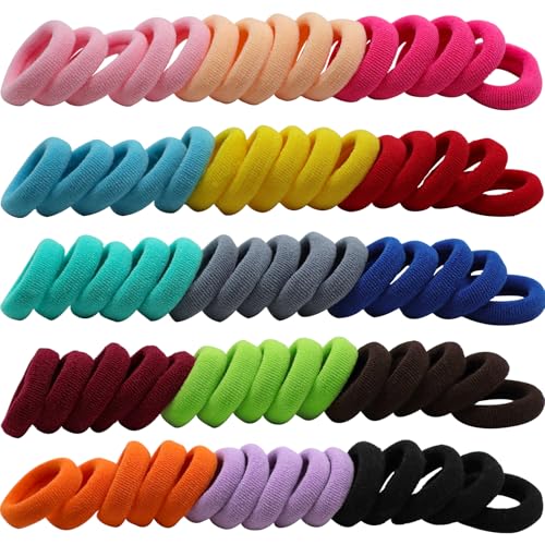 50% Off WillingTee 300PCS Baby Hair Ties for Toddlers - Image 4