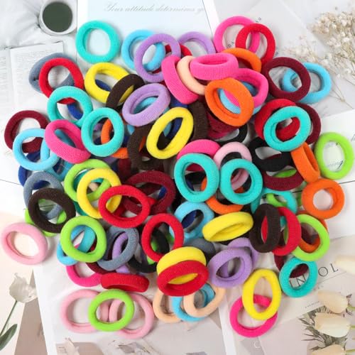 50% Off WillingTee 300PCS Baby Hair Ties for Toddlers - Image 7