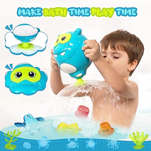 50% Off EKU Hippo Bath Toys for Kids Ages 1-3 - Image 4