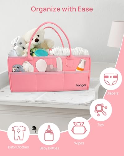 50% Off Feagar Baby Diaper Caddy Organizer 2-Pack - Image 4