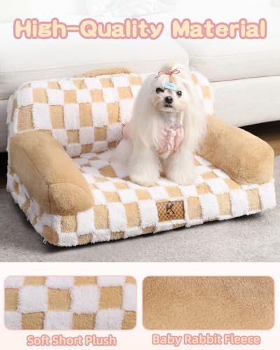 53% Off KSIIA Small Dog Bed with Waterproof Cover - Image 2