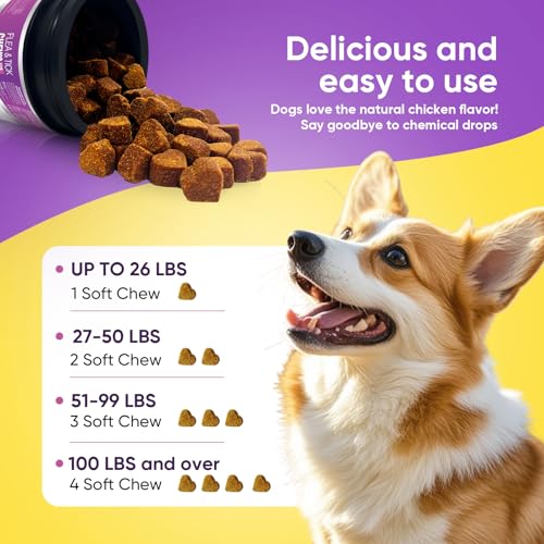 Dog Flea & Tick Chewable 200-Count Natural Support - Image 7