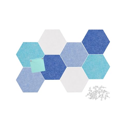 50% Off Afumazi Felt Bulletin Board Tiles, 8-Pack - Image 1