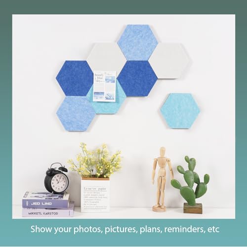 50% Off Afumazi Felt Bulletin Board Tiles, 8-Pack - Image 4