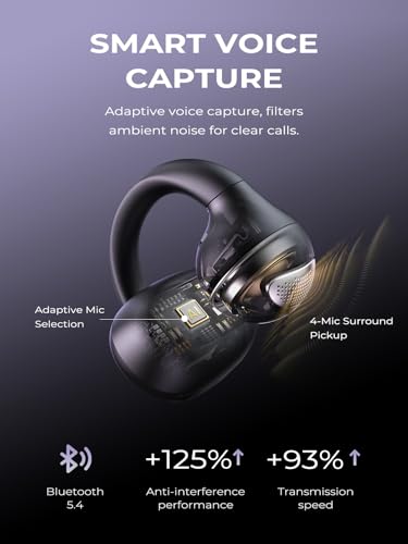 64% Off Haowolf Open Ear Clip Earbuds with AI Music - Image 2
