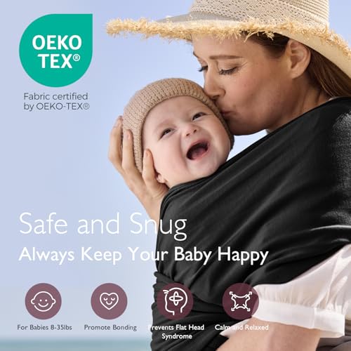 20% Off Momcozy Baby Wrap Carrier for Newborns - Image 3
