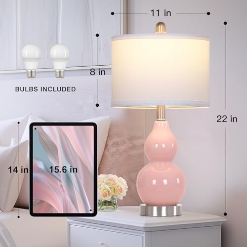 40% Off Rinweey Double Gourd Ceramic Table Lamps Set of 2 - Image 2