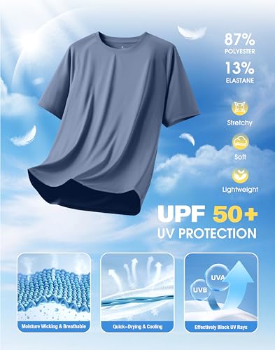 43% Off Soothfeel Men's Quick Dry Workout Tee - Image 5