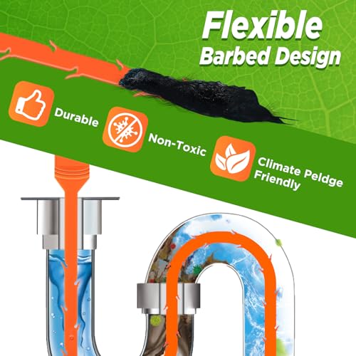 50% Off: Forlivese 4 Pack 25 Inch Drain Snakes - Image 4