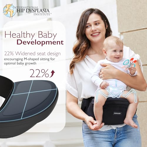 29% Off Momcozy Hip Seat Baby Carrier for Ergonomic Comfort - Image 2